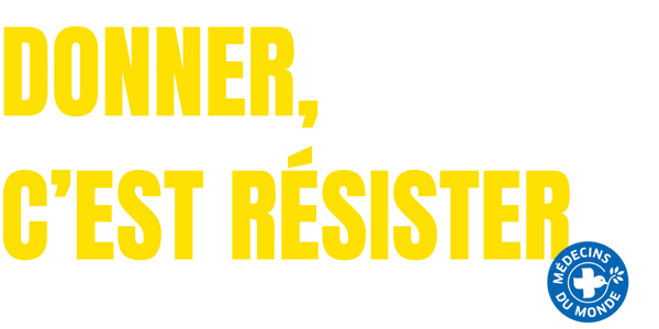 page d'accueil de Médecins du Monde